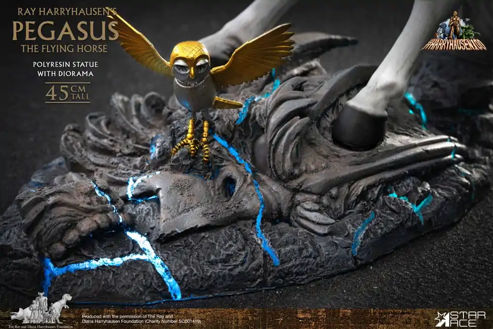 Ray Harryhausen Socha Pegasus: Létající Kůň 2.0 Deluxe Verze 45 cm fotografii produktu
