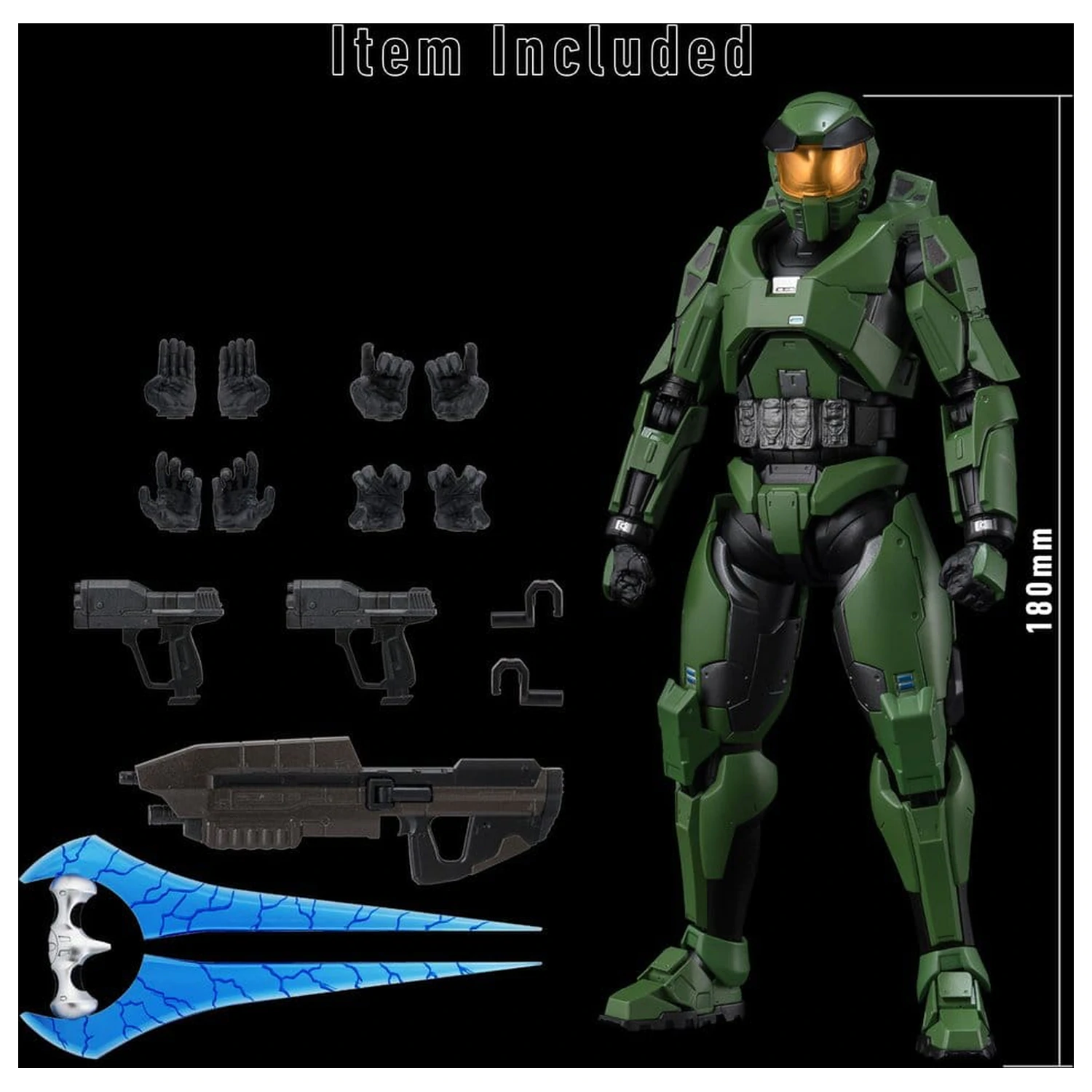 RE:EDIT Halo Akční figurka 1/12 Chief Mjolnir Mark V Recolor Ver. 18 cm fotografii produktu