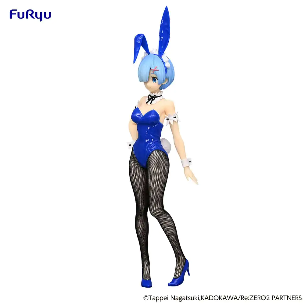 Re:Zero BiCute Bunnies PVC socha Rem, modrá barevná verze, 30 cm fotografii produktu