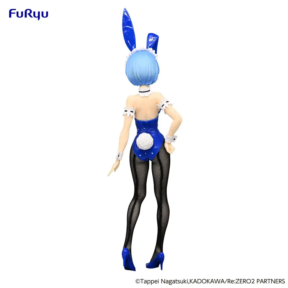 Re:Zero BiCute Bunnies PVC socha Rem, modrá barevná verze, 30 cm fotografii produktu