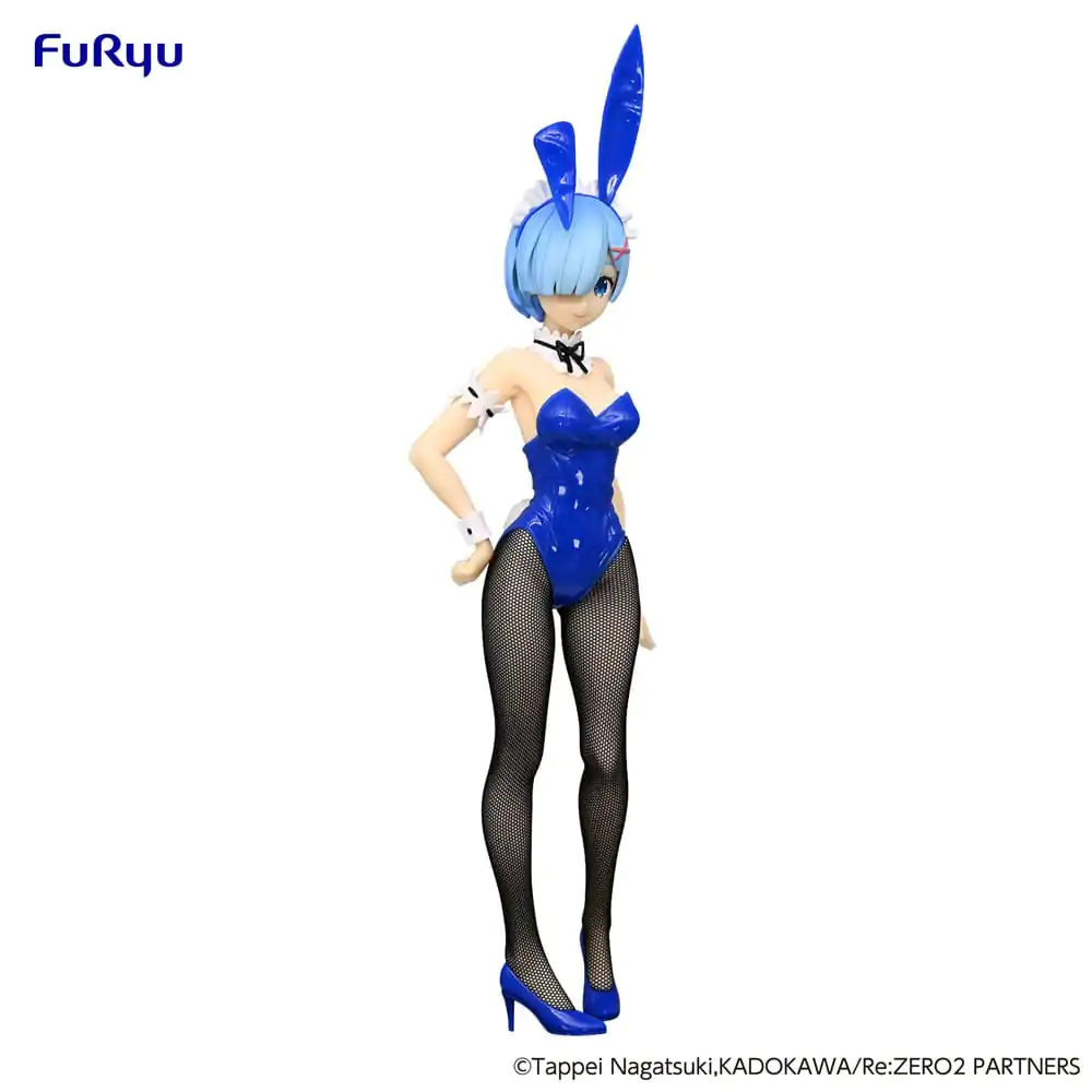 Re:Zero BiCute Bunnies PVC socha Rem, modrá barevná verze, 30 cm fotografii produktu