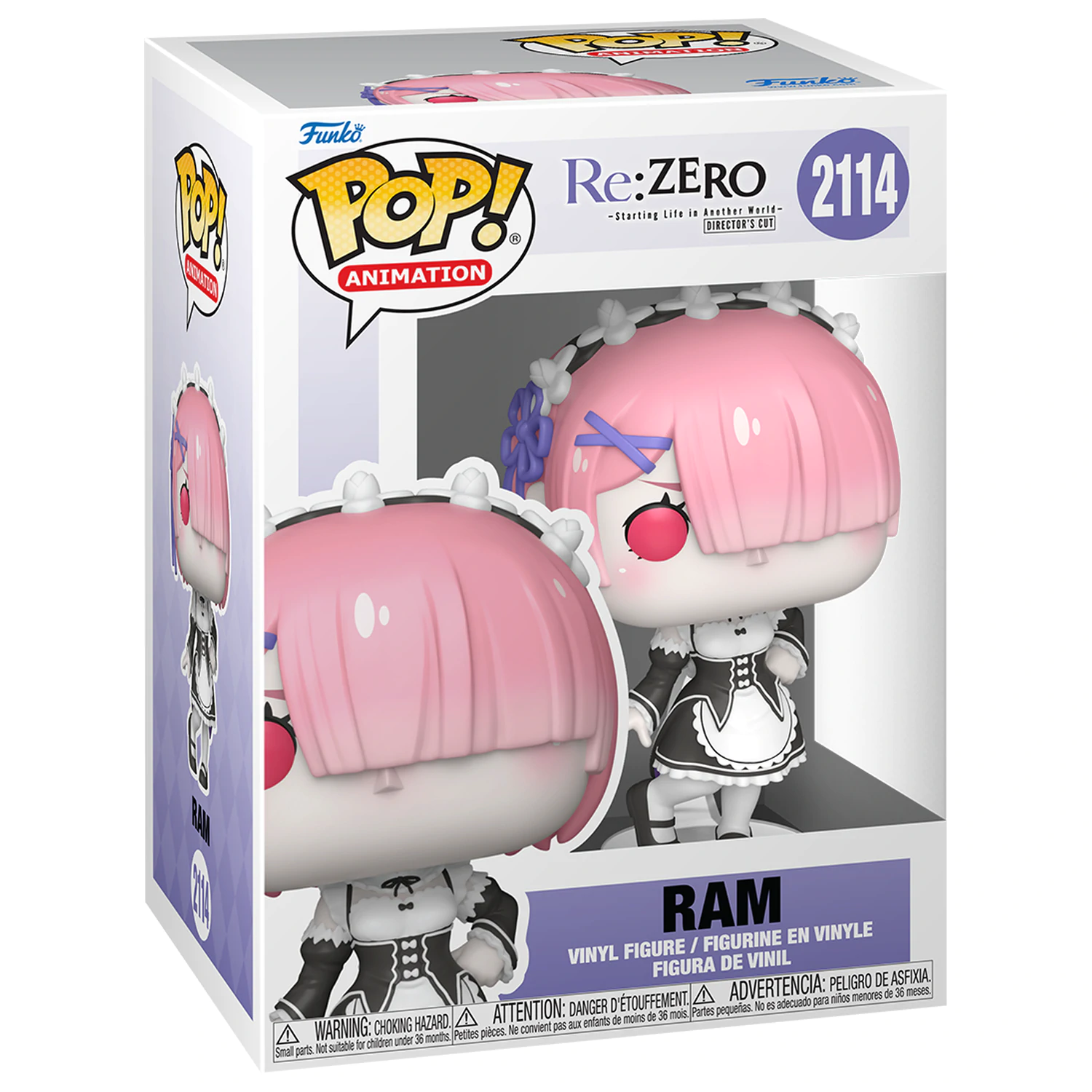Re:Zero Funko POP! Animation Vinylová figurka Ram 9 cm fotografii produktu