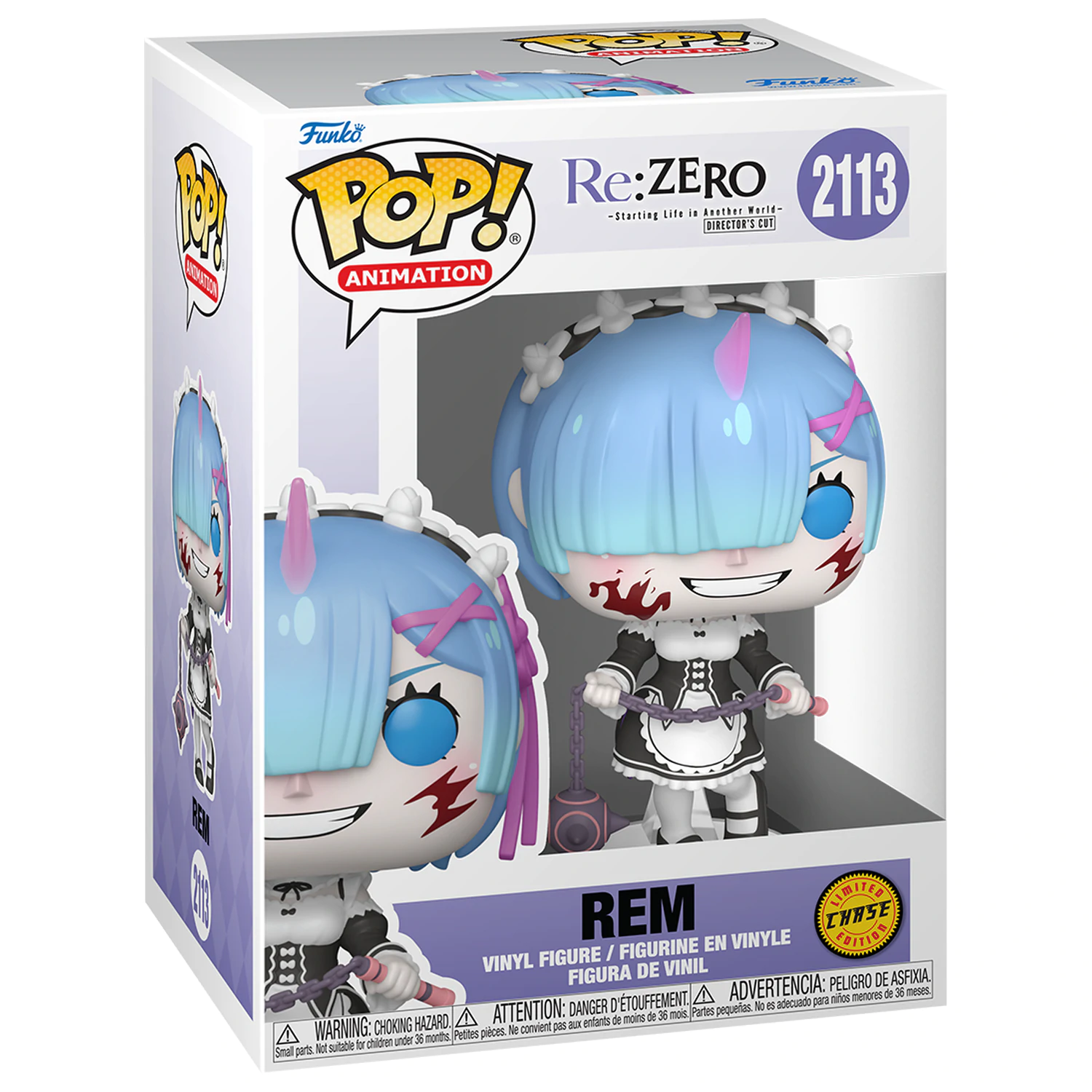 Re:ZERO Funko POP! Animation Vinylová figurka Rem 9cm Chase fotografii produktu