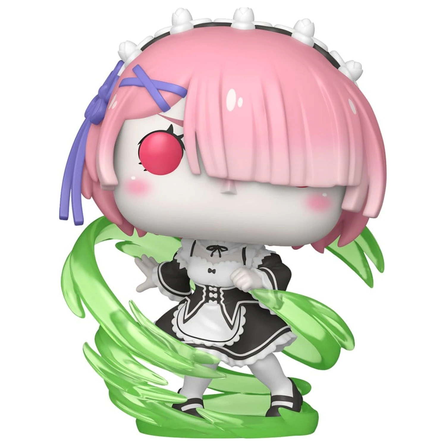 Re:Zero Funko POP! Plus Vinylová figurka Ram (Wind Magic) (Glow) Exclusive 9 cm fotografii produktu