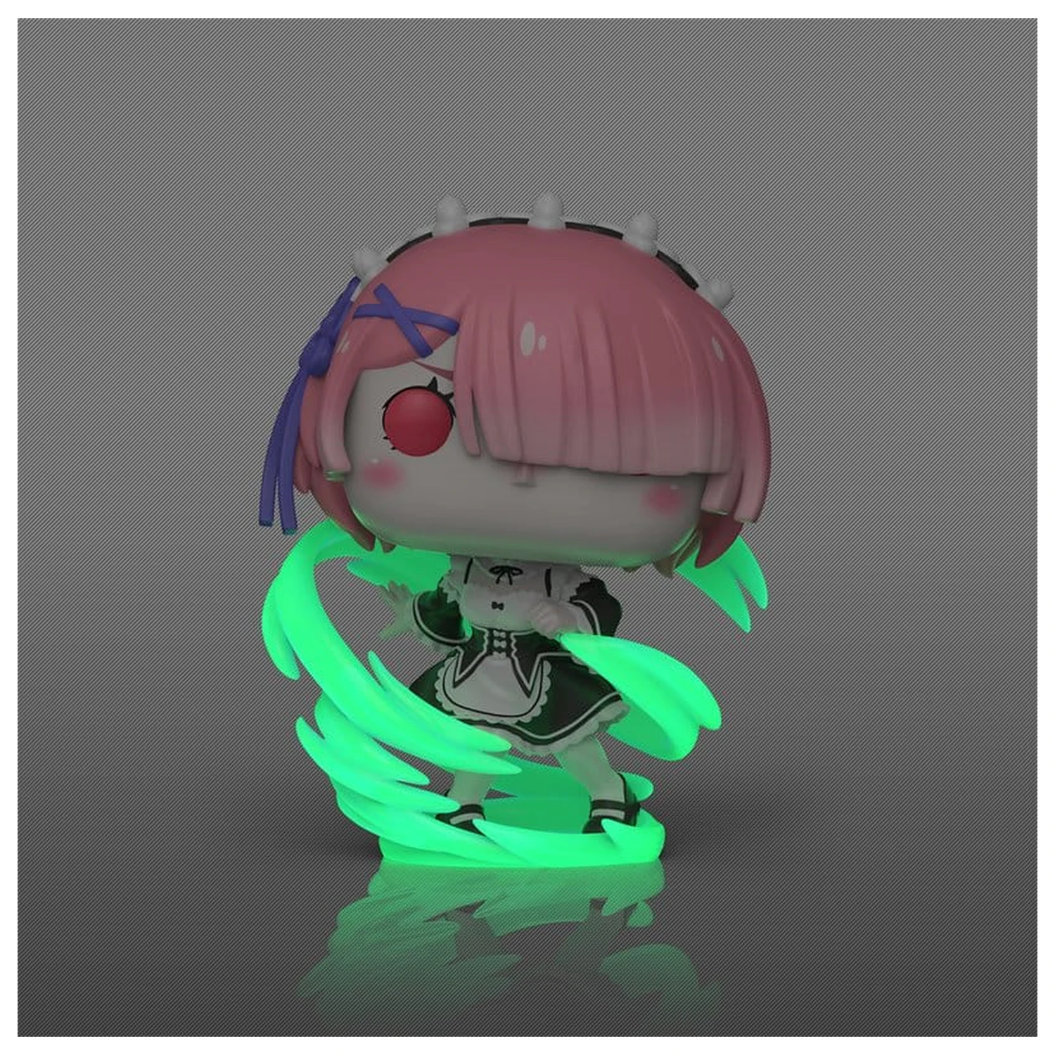 Re:Zero Funko POP! Plus Vinylová figurka Ram (Wind Magic) (Glow) Exclusive 9 cm fotografii produktu