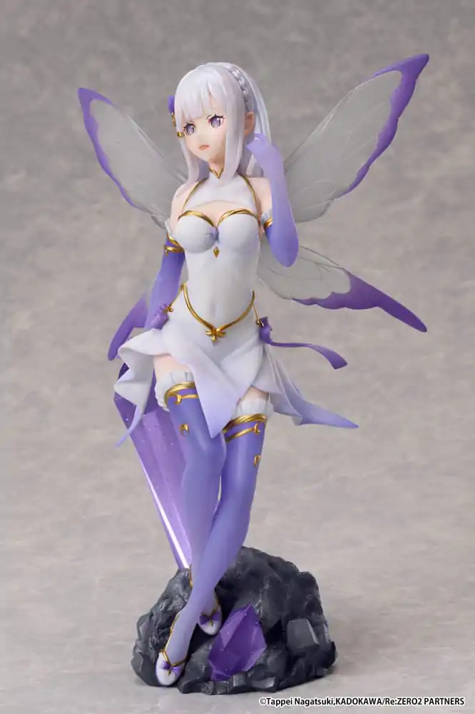 Re:Zero Starting Life in another World PVC socha 1/7 Emilia Jewel Princess 24 cm fotografii produktu