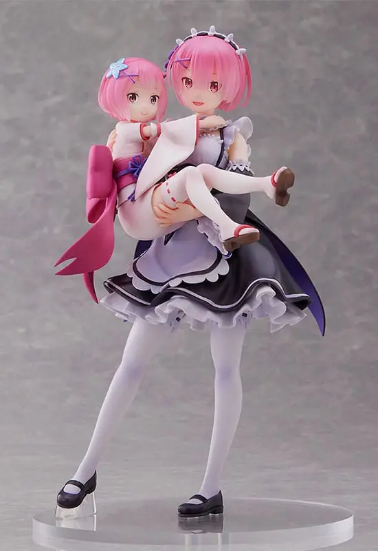 Re:Zero Starting Life in Another World PVC socha 1/7 Ram & Childhood Ram 23 cm fotografii produktu