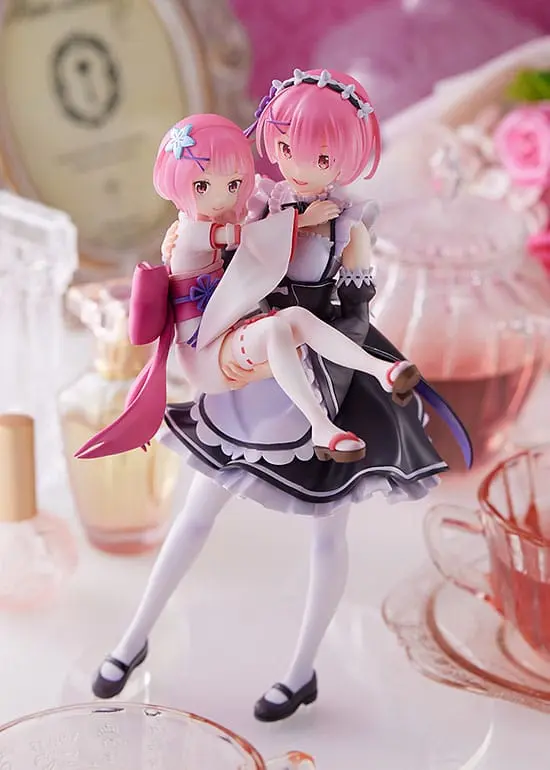 Re:Zero Starting Life in Another World PVC socha 1/7 Ram & Childhood Ram 23 cm fotografii produktu