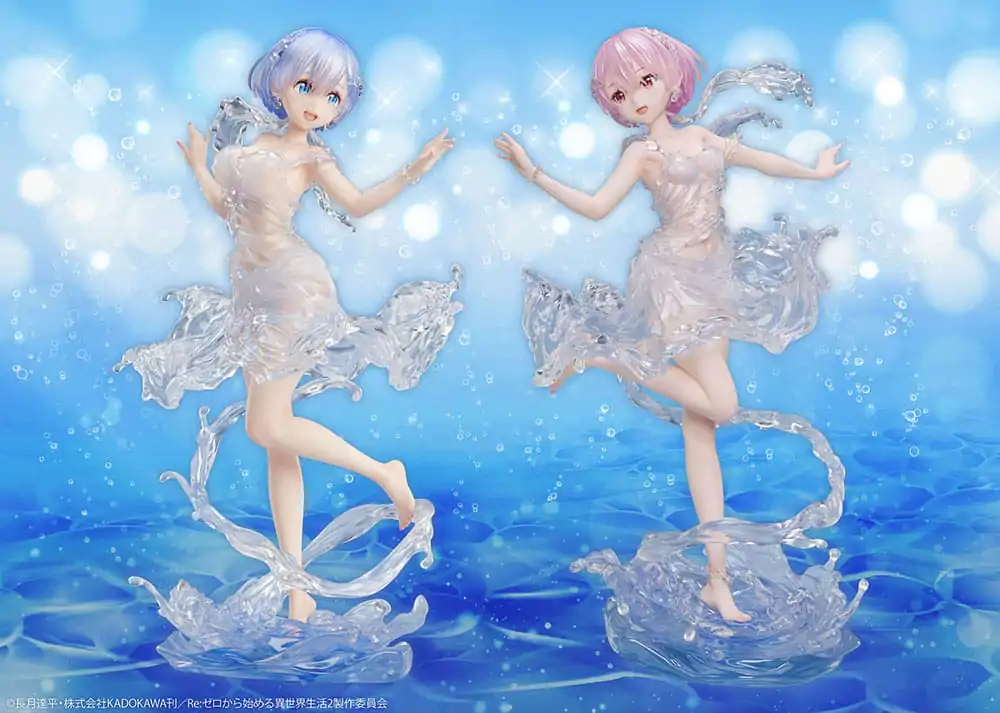 Re:Zero Starting Life in Another World PVC Socha 1/7 Ram Aqua Dress 23 cm fotografii produktu