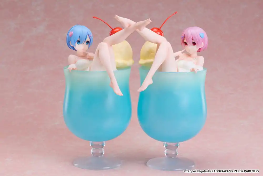 Re:Zero Starting Life in another World PVC Soška 1/7 Rem Cream Soda Verze 21 cm fotografii produktu