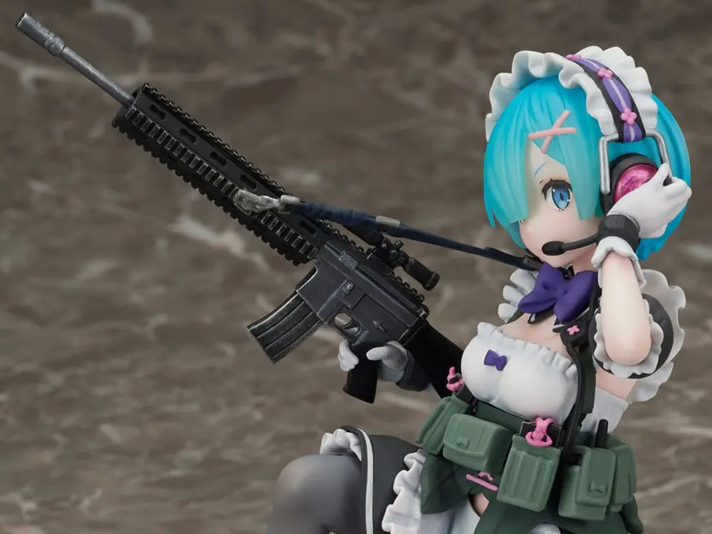Re:Zero Starting Life in Another World PVC soška 1/7 Rem Vojenská verze 16 cm fotografii produktu