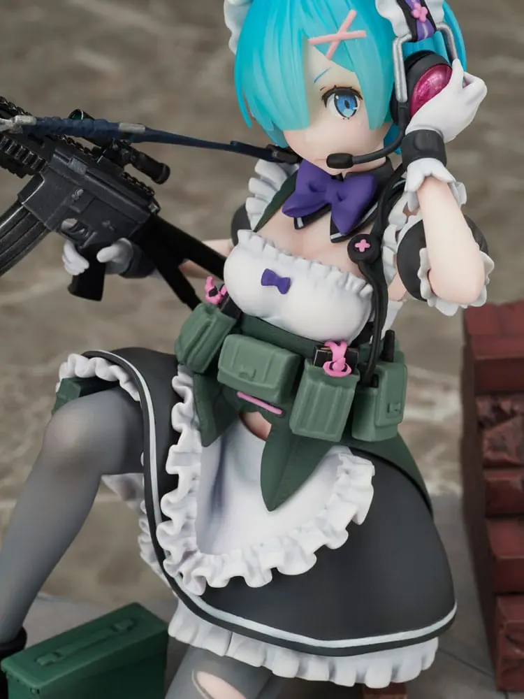 Re:Zero Starting Life in Another World PVC soška 1/7 Rem Vojenská verze 16 cm fotografii produktu