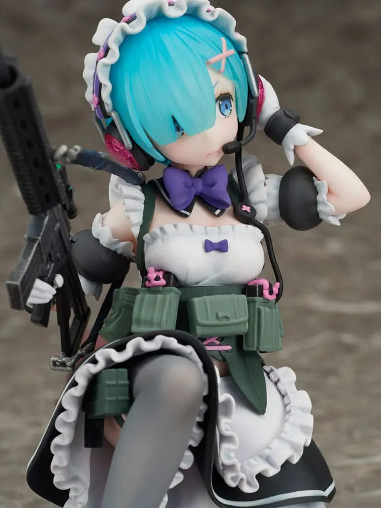 Re:Zero Starting Life in Another World PVC soška 1/7 Rem Vojenská verze 16 cm fotografii produktu