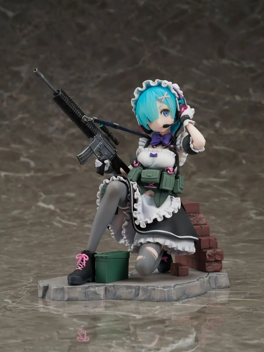 Re:Zero Starting Life in Another World PVC soška 1/7 Rem Vojenská verze 16 cm fotografii produktu