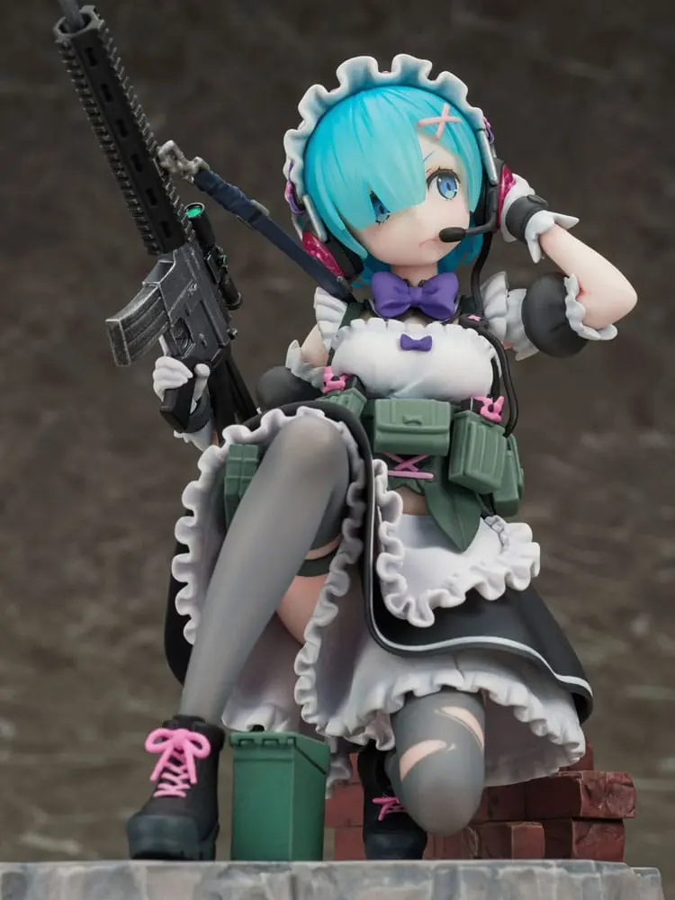 Re:Zero Starting Life in Another World PVC soška 1/7 Rem Vojenská verze 16 cm fotografii produktu