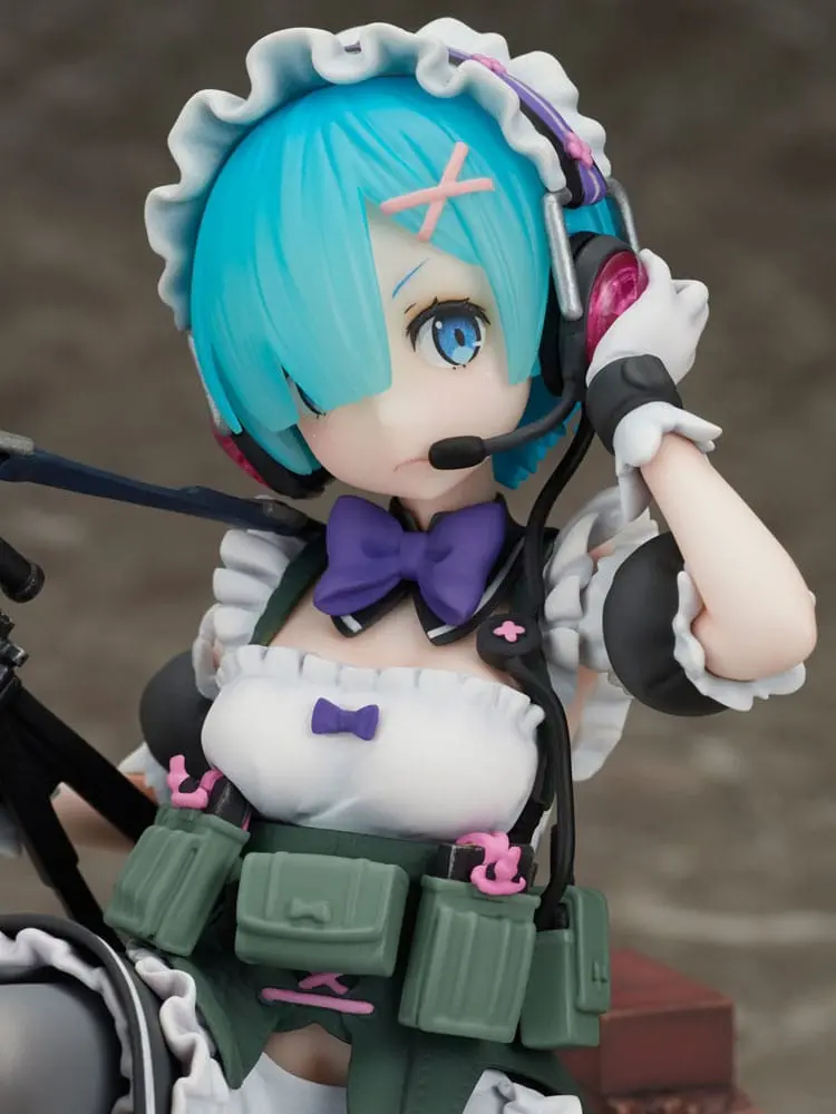 Re:Zero Starting Life in Another World PVC soška 1/7 Rem Vojenská verze 16 cm fotografii produktu