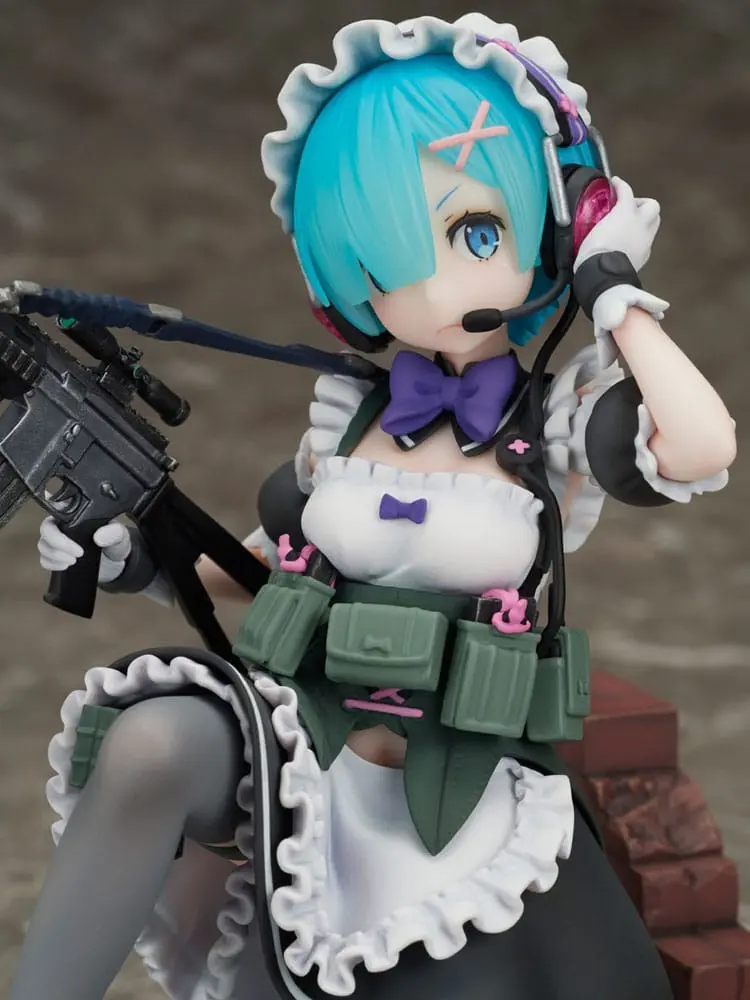Re:Zero Starting Life in Another World PVC soška 1/7 Rem Vojenská verze 16 cm fotografii produktu