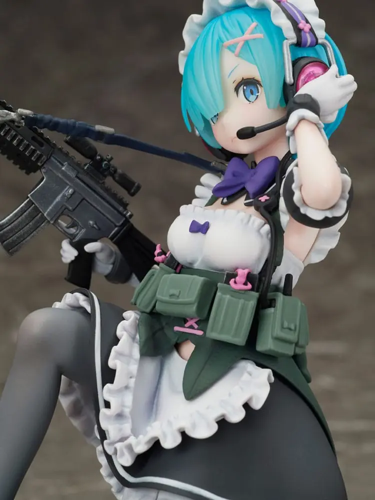 Re:Zero Starting Life in Another World PVC soška 1/7 Rem Vojenská verze 16 cm fotografii produktu