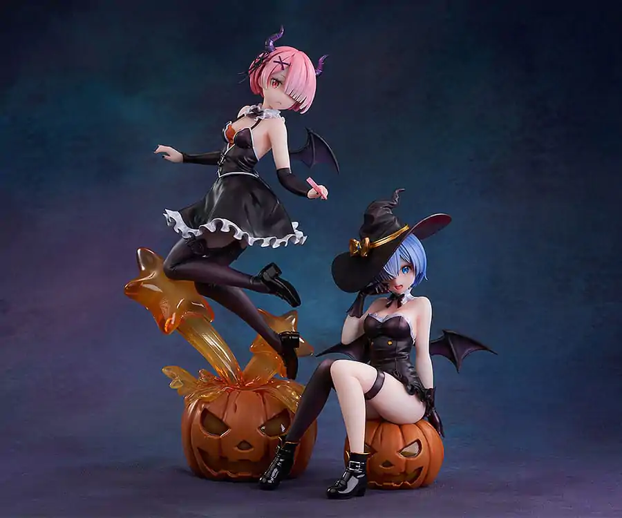 Re:ZERO -Starting Life in Another World- PVC Socha 1/7 Rem: Phantom Night Wizard Ver. 17 cm fotografii produktu