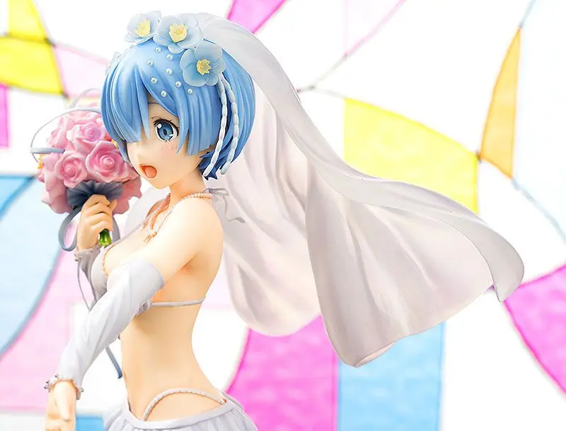 Re:ZERO -Starting Life in Another World- PVC socha 1/7 Rem Svatba Ver. 22 cm fotografii produktu