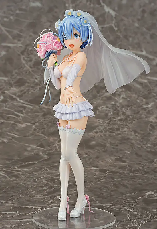 Re:ZERO -Starting Life in Another World- PVC socha 1/7 Rem Svatba Ver. 22 cm fotografii produktu