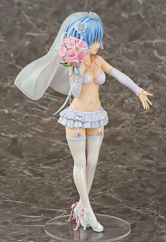 Re:ZERO -Starting Life in Another World- PVC socha 1/7 Rem Svatba Ver. 22 cm fotografii produktu