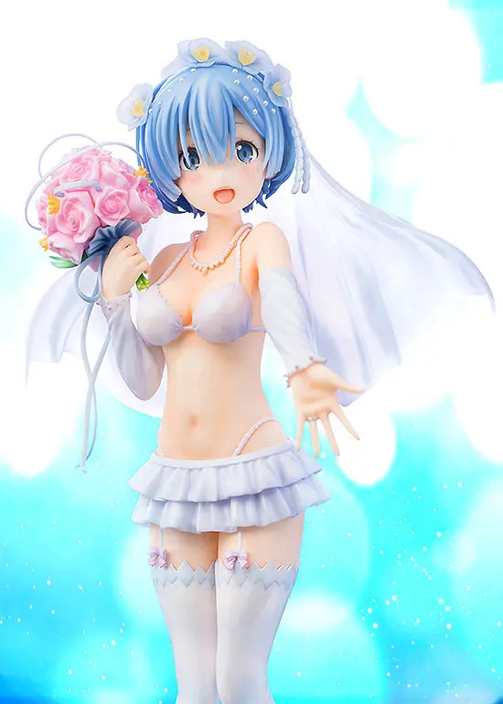 Re:ZERO -Starting Life in Another World- PVC socha 1/7 Rem Svatba Ver. 22 cm fotografii produktu