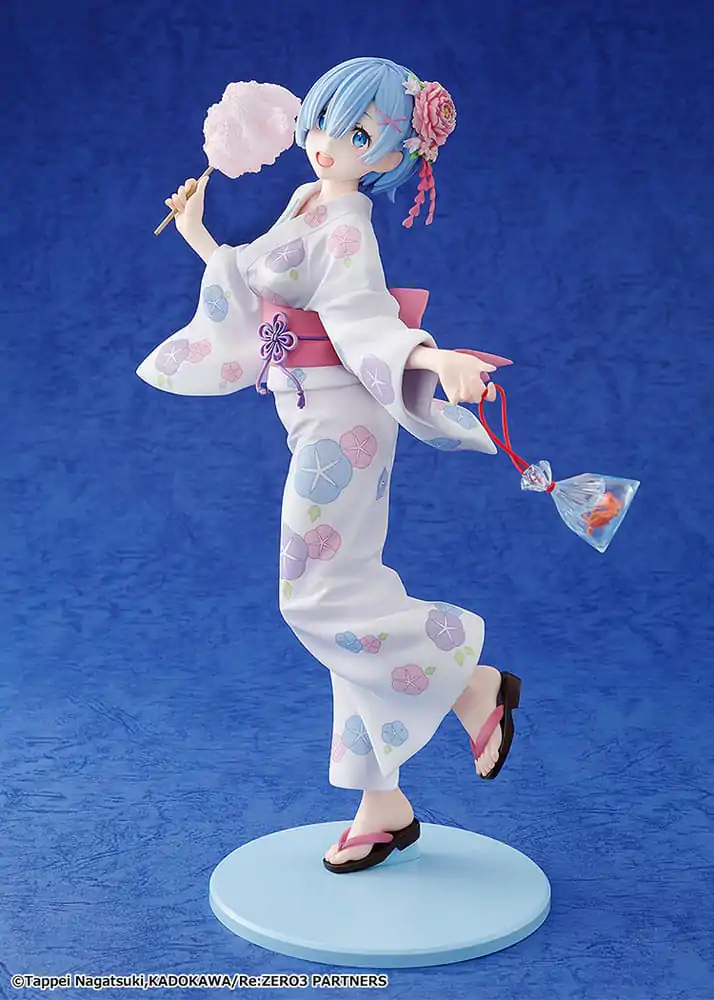 Re:ZERO -Starting Life in Another World- PVC Soška 1/8 Rem Yukata Ver. Renewal Package Edition 23 cm fotografii produktu