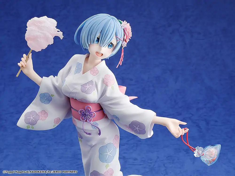 Re:ZERO -Starting Life in Another World- PVC Soška 1/8 Rem Yukata Ver. Renewal Package Edition 23 cm fotografii produktu