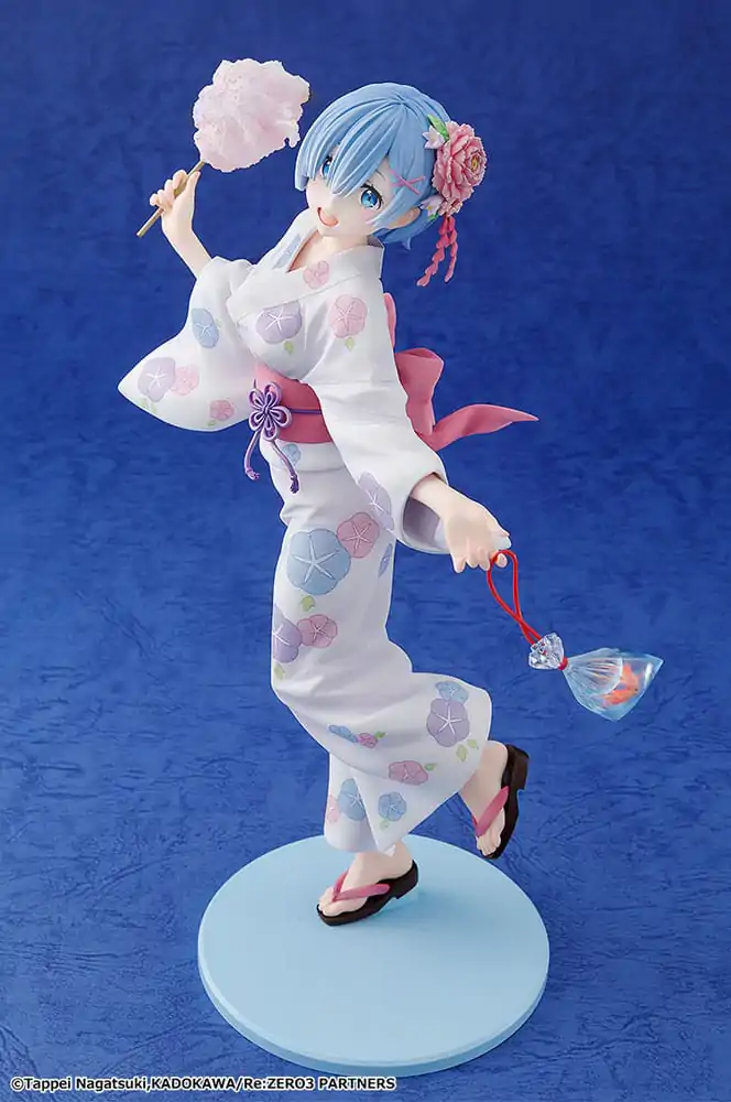 Re:ZERO -Starting Life in Another World- PVC Soška 1/8 Rem Yukata Ver. Renewal Package Edition 23 cm fotografii produktu