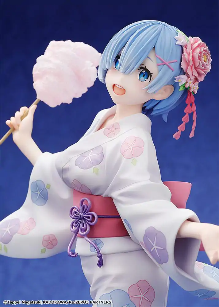 Re:ZERO -Starting Life in Another World- PVC Soška 1/8 Rem Yukata Ver. Renewal Package Edition 23 cm fotografii produktu