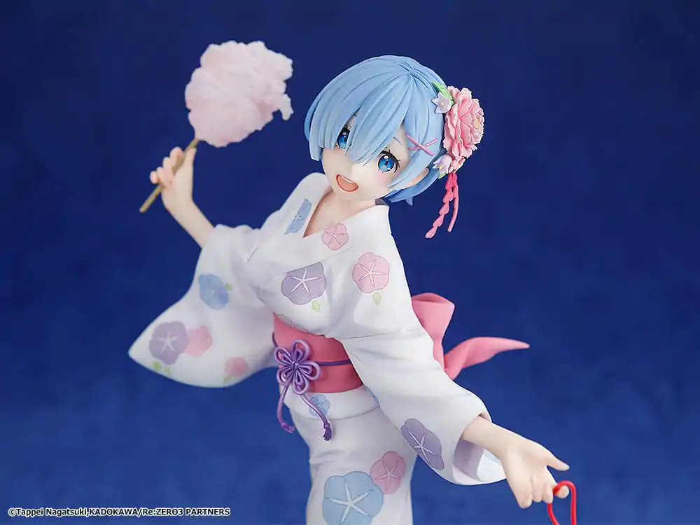 Re:ZERO -Starting Life in Another World- PVC Soška 1/8 Rem Yukata Ver. Renewal Package Edition 23 cm fotografii produktu