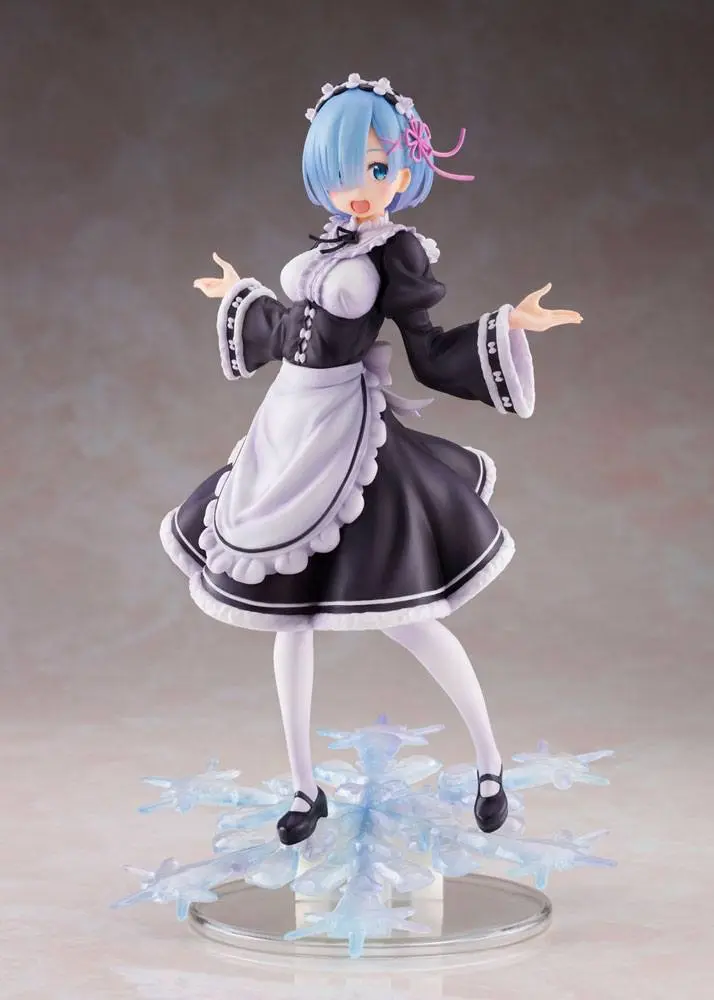 Re:Zero - Starting Life in Another World AMP PVC figurka Rem Winter Maid Ver. (re-run) 18 cm fotografii produktu