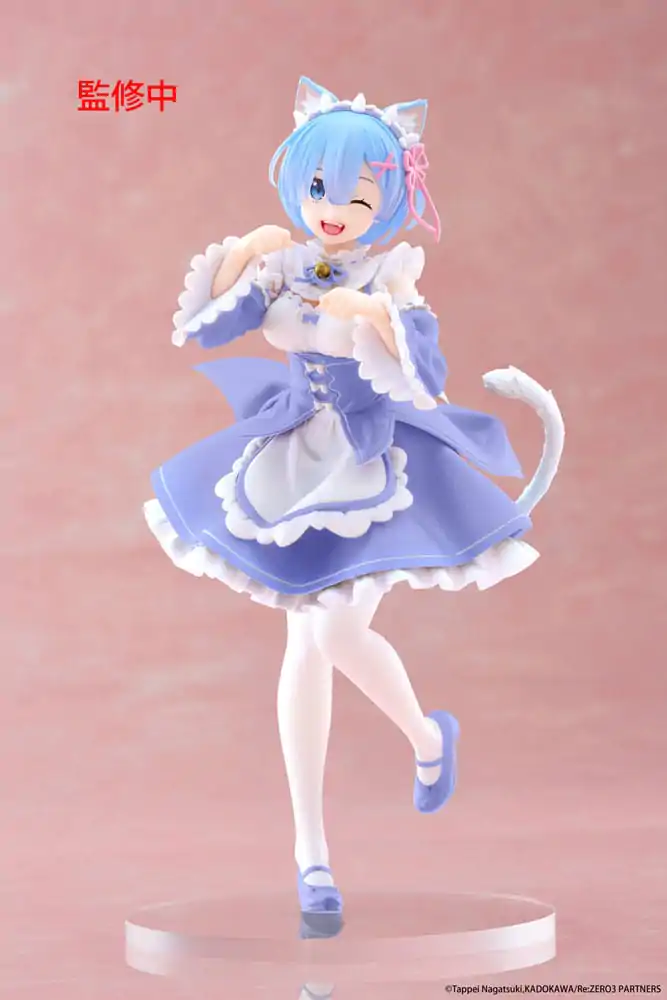 Re:Zero Starting Life in Another World Coreful PVC Socha Rem Cat Maid Ver. Renewal 18 cm fotografii produktu