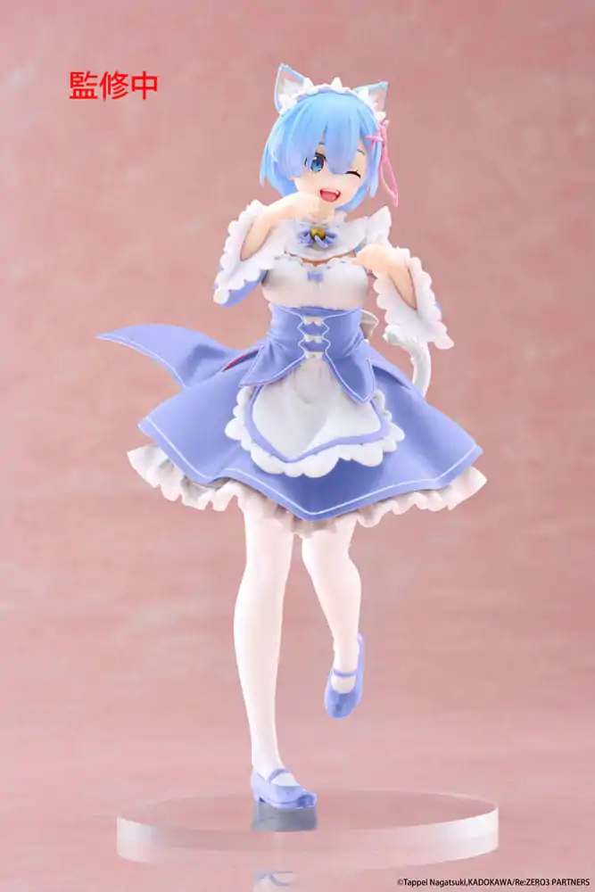 Re:Zero Starting Life in Another World Coreful PVC Socha Rem Cat Maid Ver. Renewal 18 cm fotografii produktu