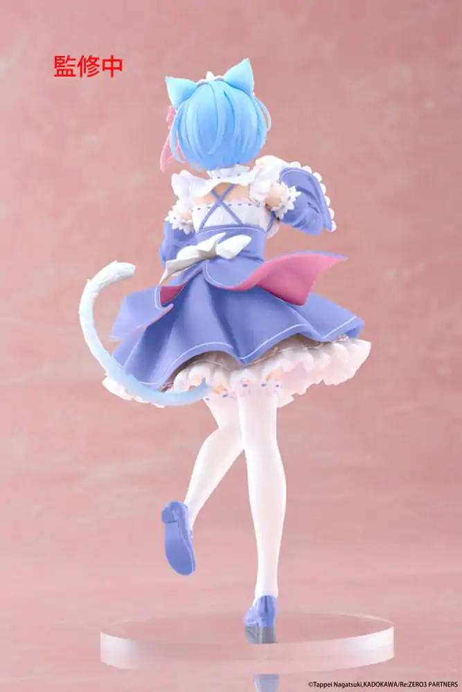 Re:Zero Starting Life in Another World Coreful PVC Socha Rem Cat Maid Ver. Renewal 18 cm fotografii produktu