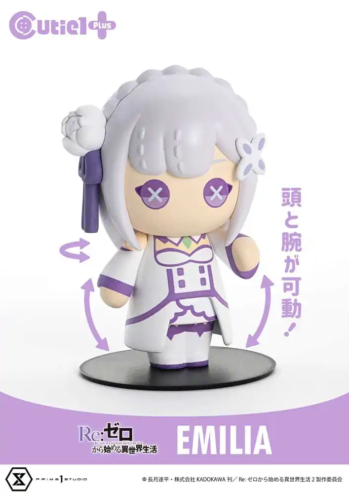 Re:Zero Starting Life in Another World Cutie1 Plus PVC figurka Emilia 9 cm fotografii produktu