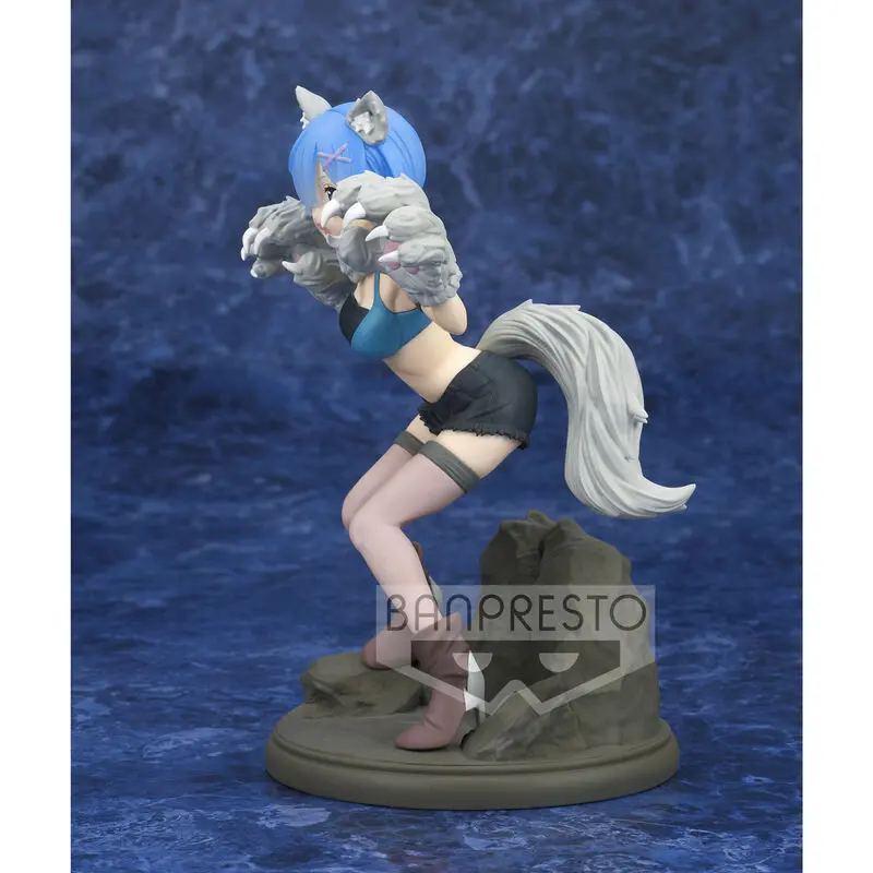 Re: Zero Starting Life in Another World Espresto est-Monster Motions PVC soška Rem 18 cm fotografii produktu