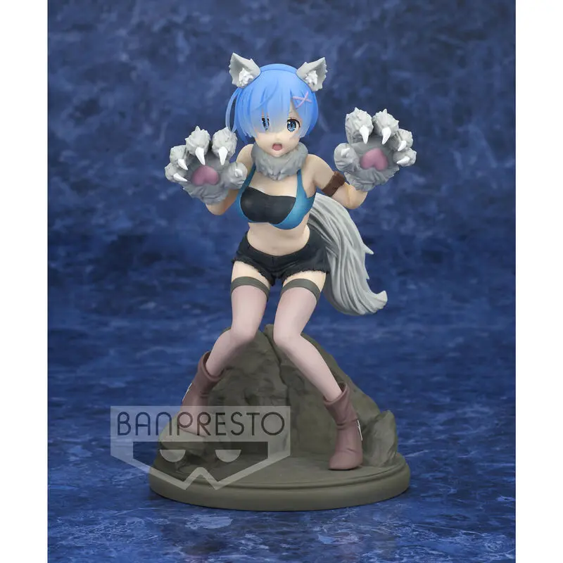 Re: Zero Starting Life in Another World Espresto est-Monster Motions PVC soška Rem 18 cm fotografii produktu