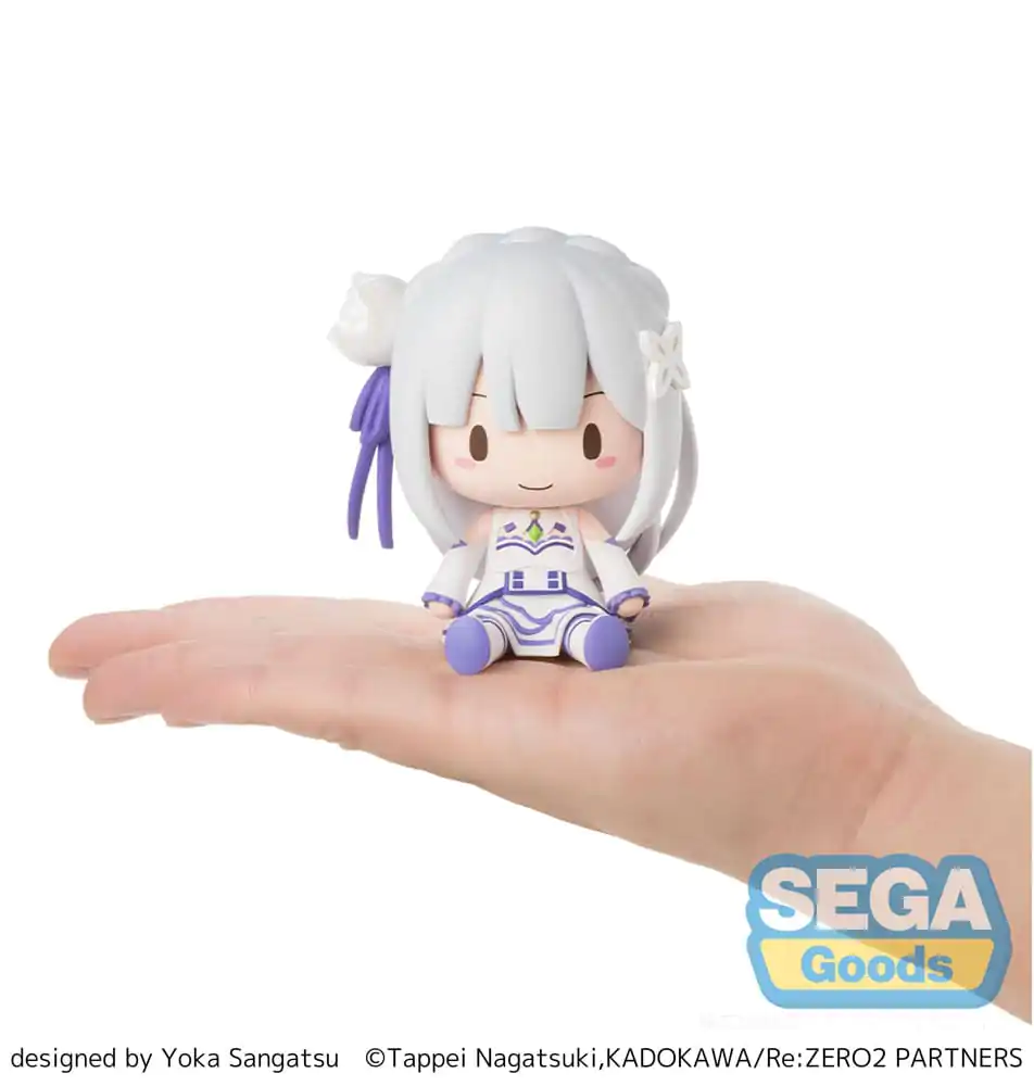 Re:Zero Starting Life in Another World Fuwa Petit Chibi figurka Emilia 8 cm fotografii produktu