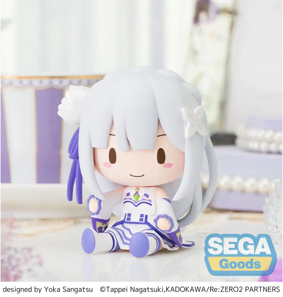Re:Zero Starting Life in Another World Fuwa Petit Chibi figurka Emilia 8 cm fotografii produktu