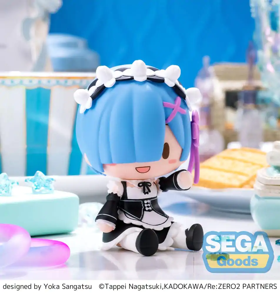 Re:Zero Starting Life in Another World Fuwa Petit Chibi Figurka Rem 8 cm fotografii produktu