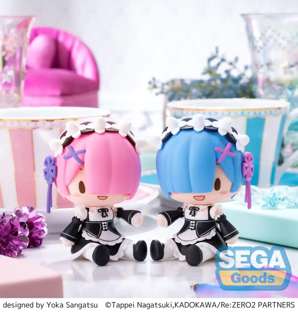 Re:Zero Starting Life in Another World Fuwa Petit Chibi Figurka Rem 8 cm fotografii produktu