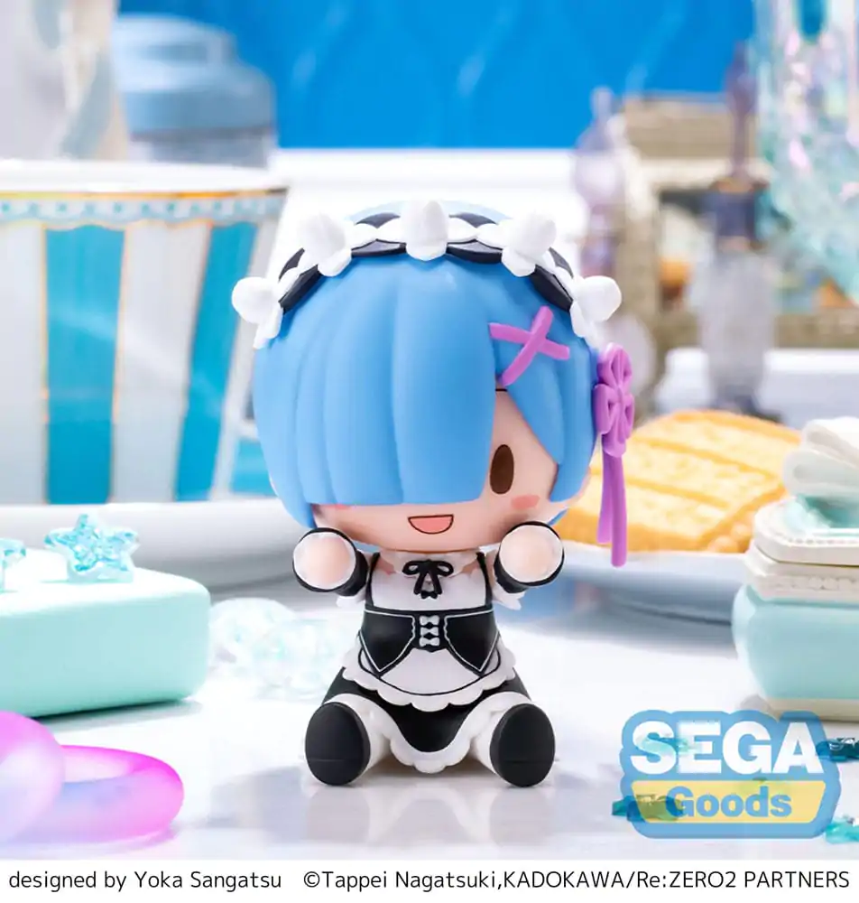 Re:Zero Starting Life in Another World Fuwa Petit Chibi Figurka Rem 8 cm fotografii produktu