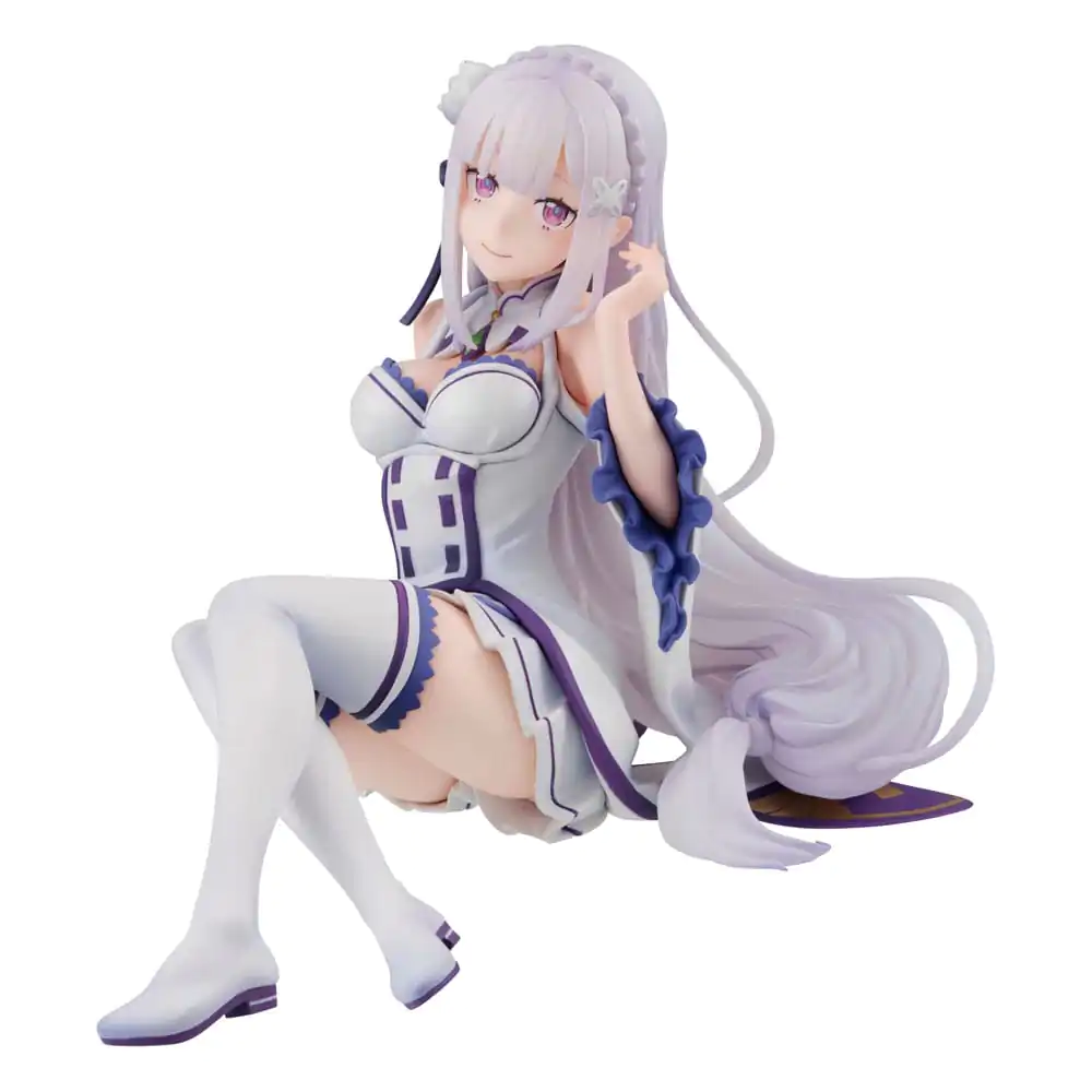 Re:ZERO Starting Life in Another World Melty Princess PVC socha Emilia Palm Size 9 cm fotografii produktu