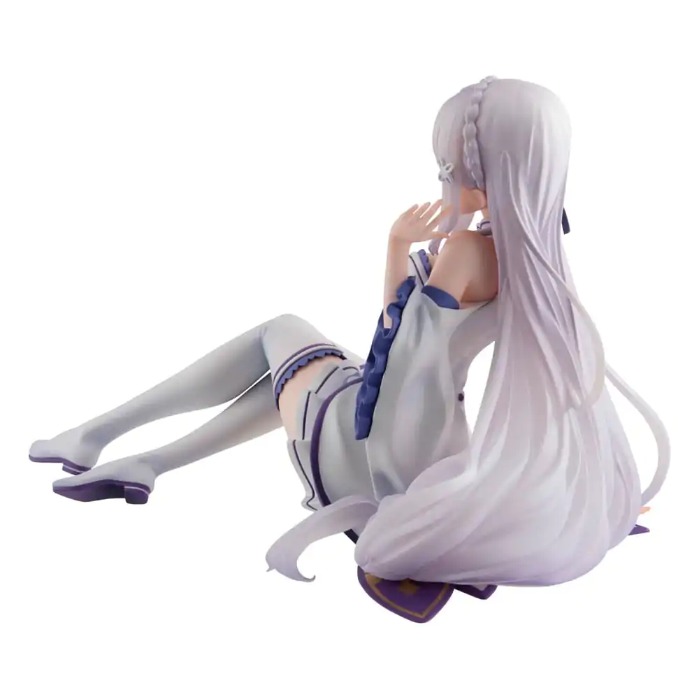 Re:ZERO Starting Life in Another World Melty Princess PVC socha Emilia Palm Size 9 cm fotografii produktu