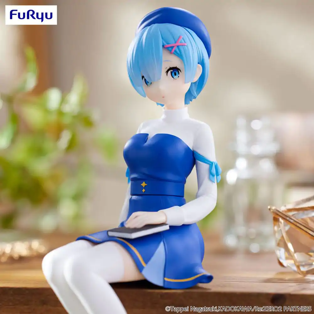 Re:Zero Starting Life in Another World Noodle Stopper PVC soška Rem Book Girl verze 15 cm fotografii produktu