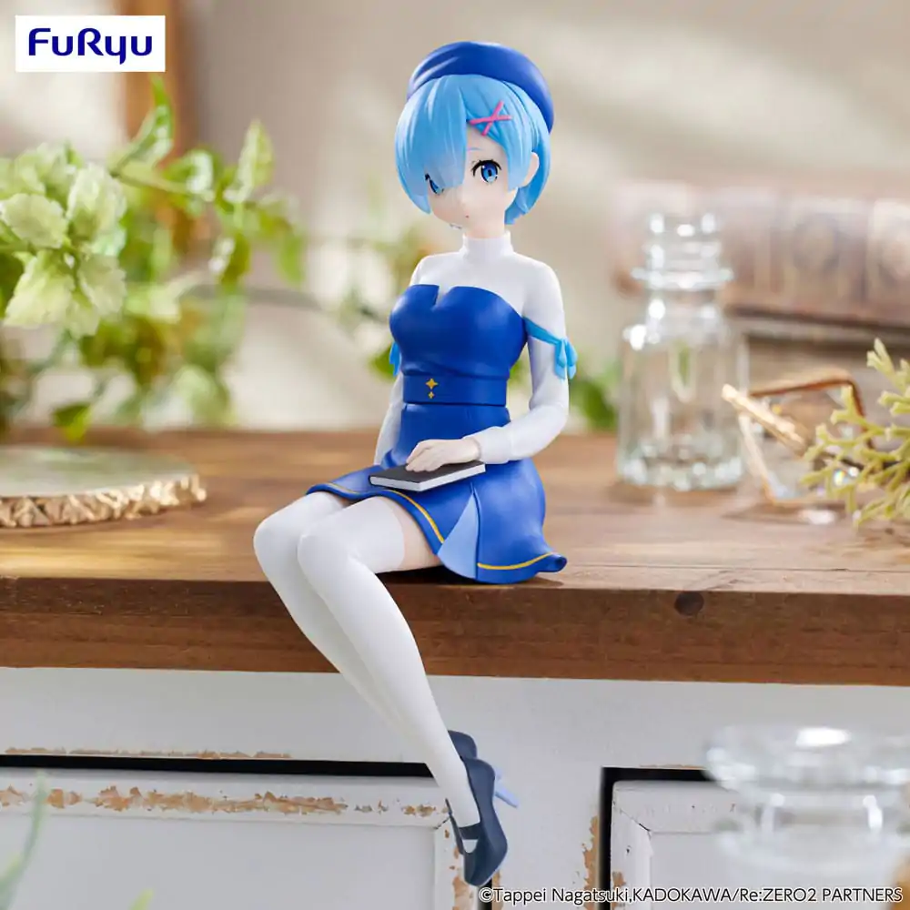 Re:Zero Starting Life in Another World Noodle Stopper PVC soška Rem Book Girl verze 15 cm fotografii produktu