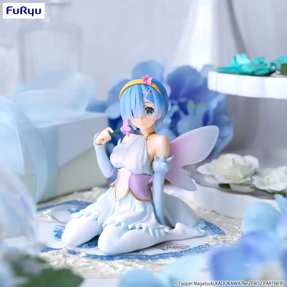 Re:Zero Starting Life in Another World Podpěra na víčko nudlí PVC soška Rem Květinová víla 9 cm fotografii produktu