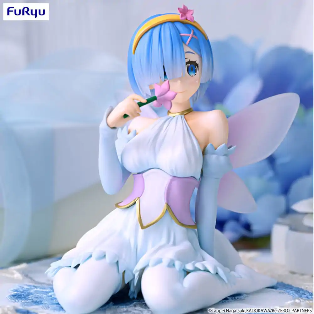 Re:Zero Starting Life in Another World Podpěra na víčko nudlí PVC soška Rem Květinová víla 9 cm fotografii produktu
